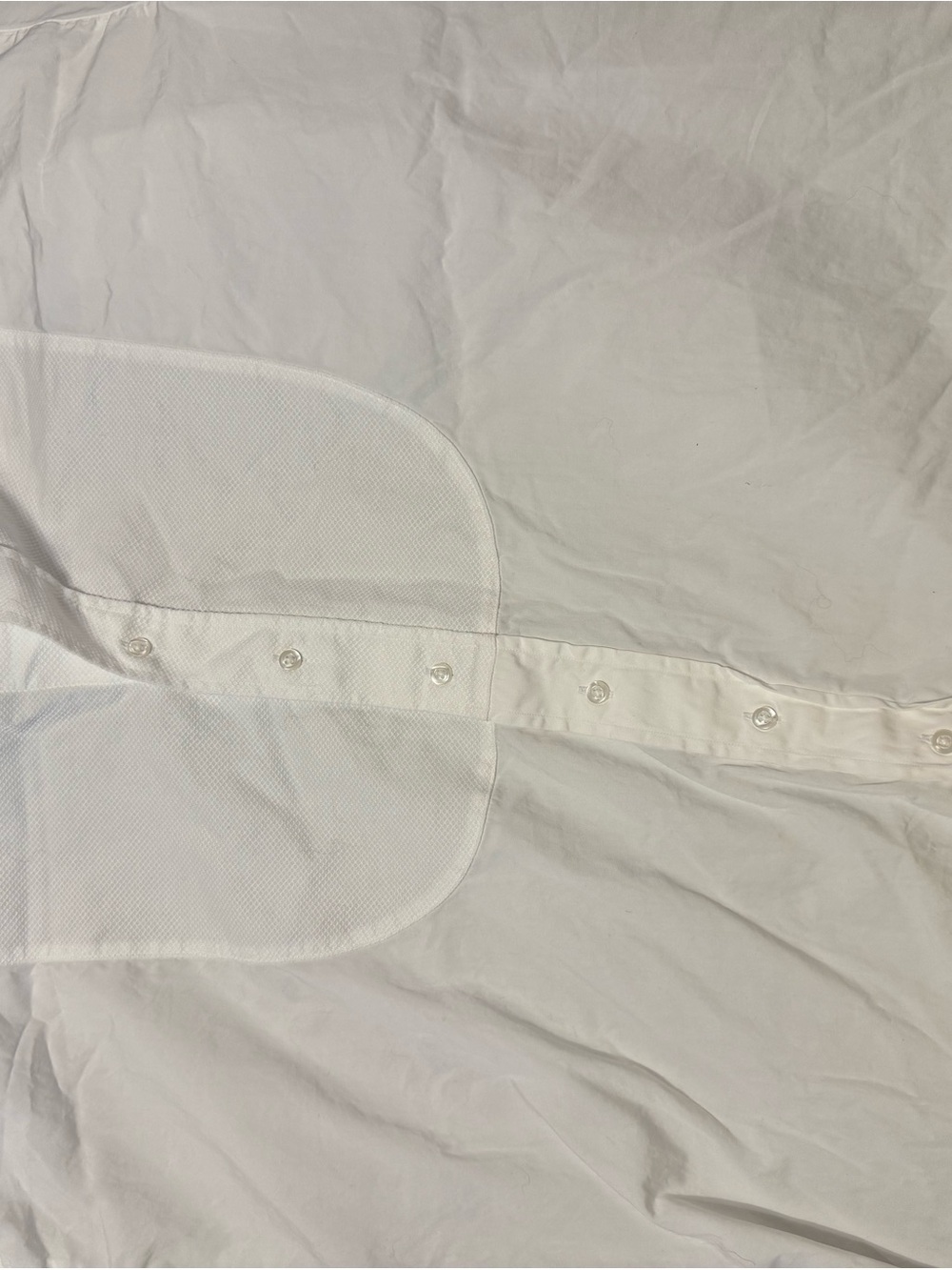 Frank & Eileen Women’s White Band-Collar Dress Shirt - Picture 13 of 14